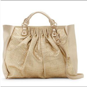 Branwen Weekend Large Tote-Gold.